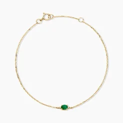 Bracelet Opeyemi Or Jaune Emeraude Diamant
