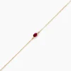 Bracelet Opeyemi Or Jaune Rubis Diamant