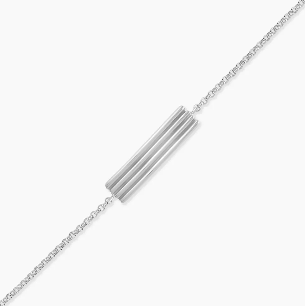 Bracelet Orace Argent Blanc