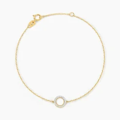 Bracelet Or Jaune Acantha Diamants