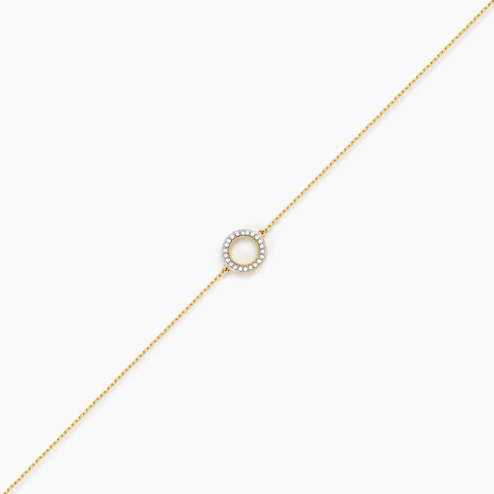 Bracelet Or Jaune Acantha Diamants