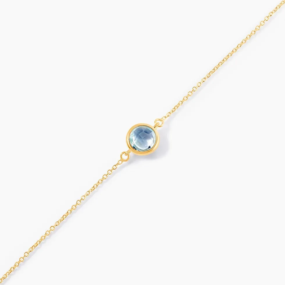 Bracelet Or Jaune Arenale Topaze