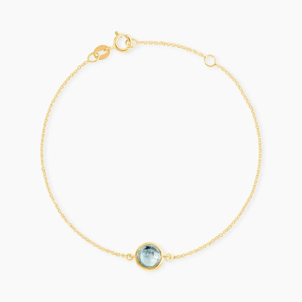 Bracelet Or Jaune Arenale Topaze