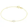 Bracelet Or Jaune Ava Oxyde De Zirconium