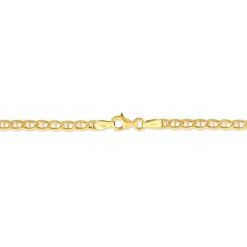 Bracelet Or Jaune Capucin Maille Marine