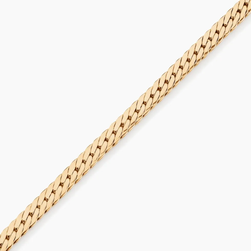 Bracelet Or Jaune Izel Maille Anglaise