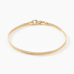 Bracelet Or Jaune Izel Maille Anglaise