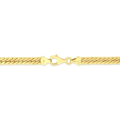 Bracelet Or Jaune Izel Maille Anglaise