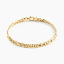 Bracelet Or Jaune Izel Maille Anglaise