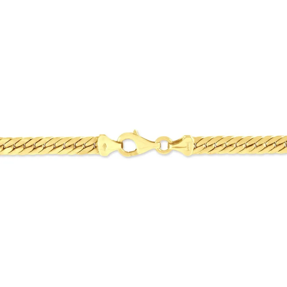 Bracelet Or Jaune Izel Maille Anglaise