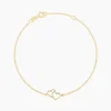 Bracelet Or Jaune Lobelia