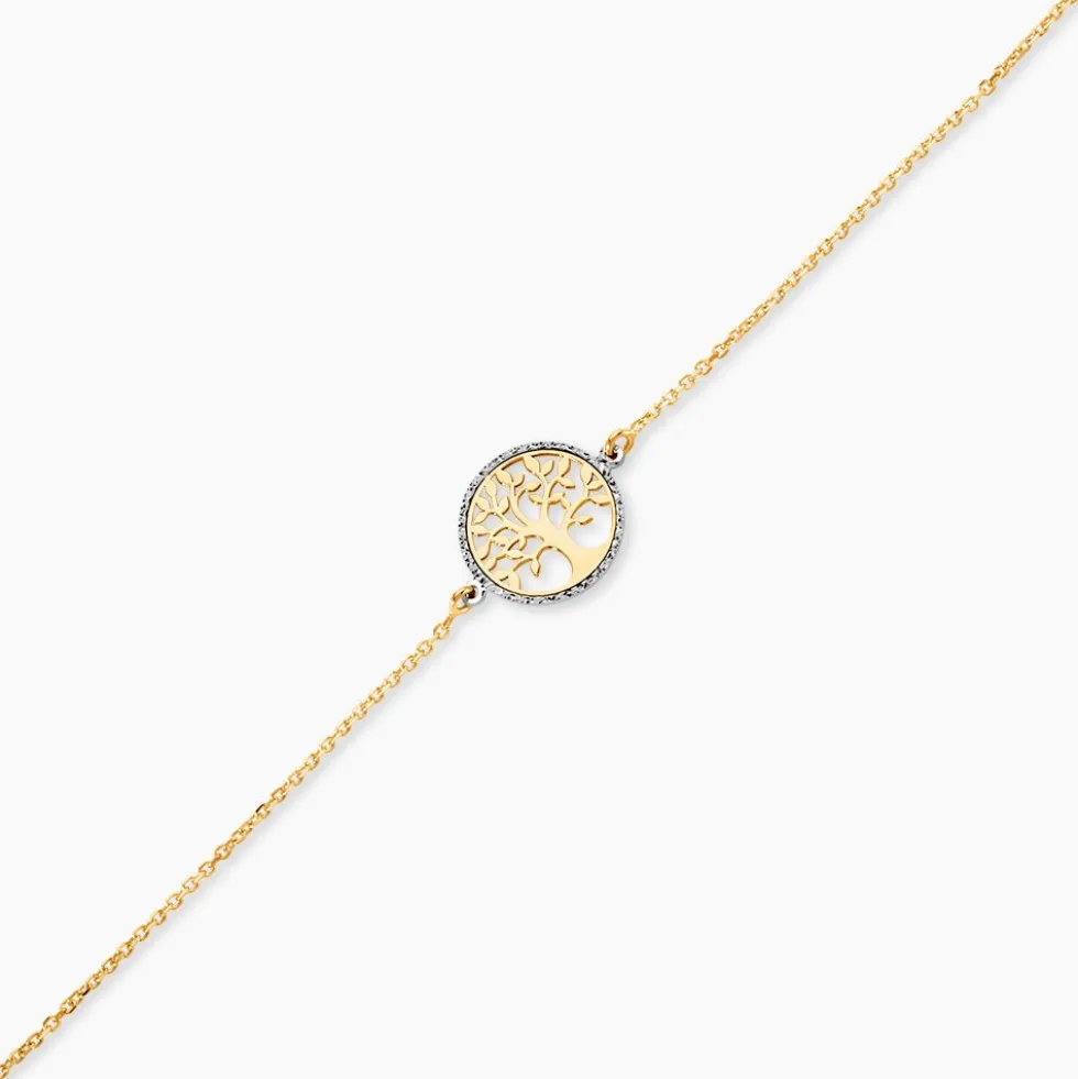 Bracelet Or Jaune Tussilage