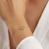 Bracelet Or Jaune Veridiane Oxyde