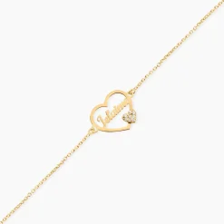 Bracelet Or Jaune Veridiane Oxyde