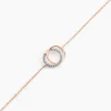Bracelet Or Rose Tresha Diamants