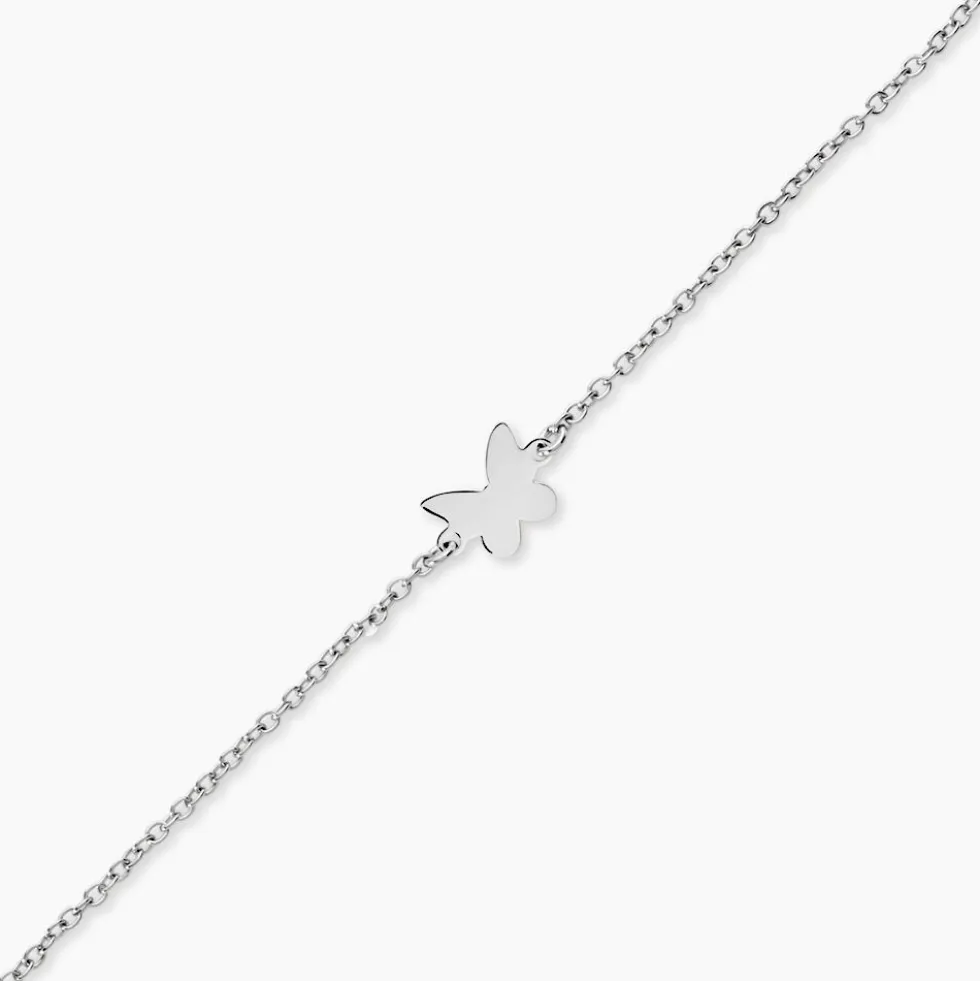 Bracelet Papilio Argent Blanc