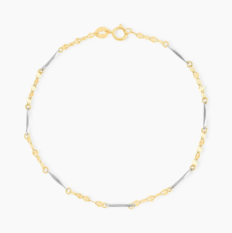 Bracelet Peyronne Or Bicolore