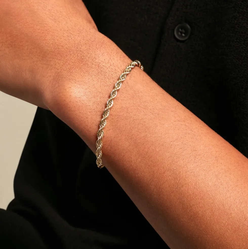 Bracelet Phebus Him Acier Doré