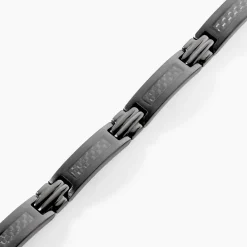 Bracelet Phebus Him Classique Acier Noir