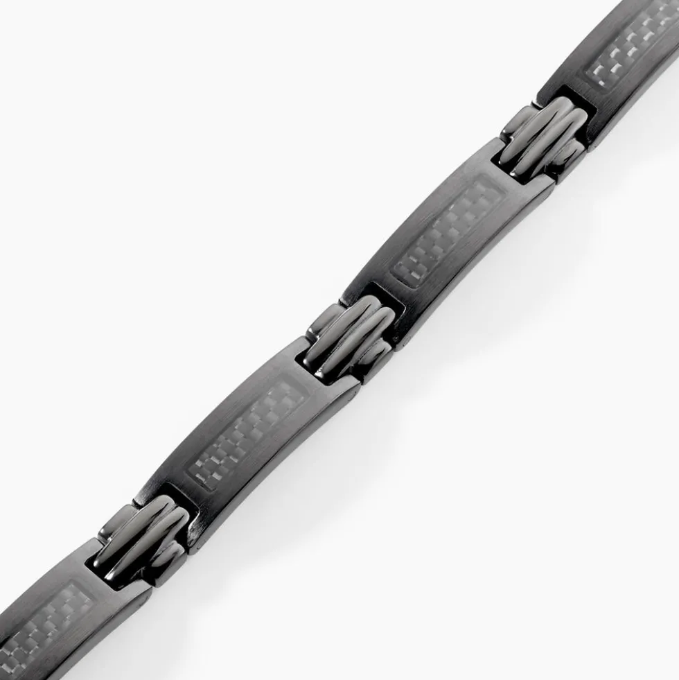 Bracelet Phebus Him Classique Acier Noir