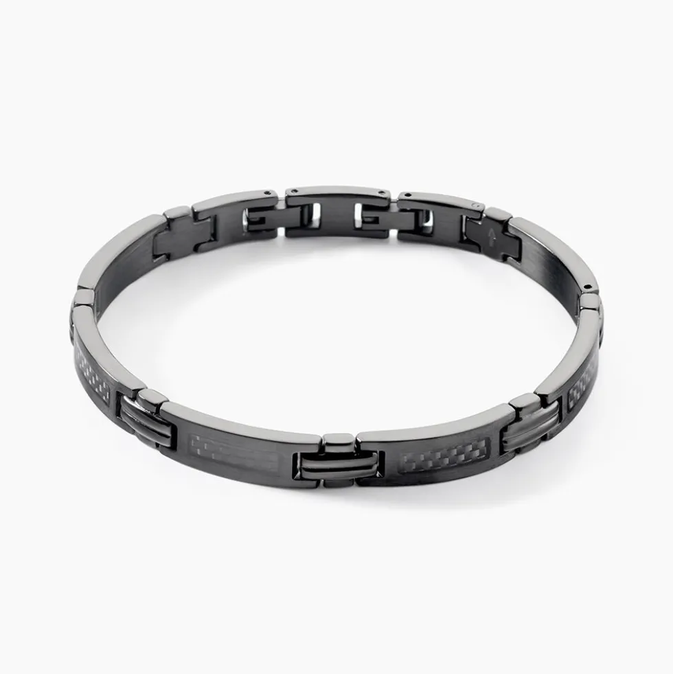 Bracelet Phebus Him Classique Acier Noir