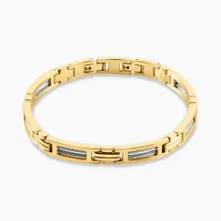 Bracelet Phebus Him Classique Acier Jaune
