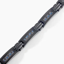Bracelet Phebus Him Felipe Acier Noir