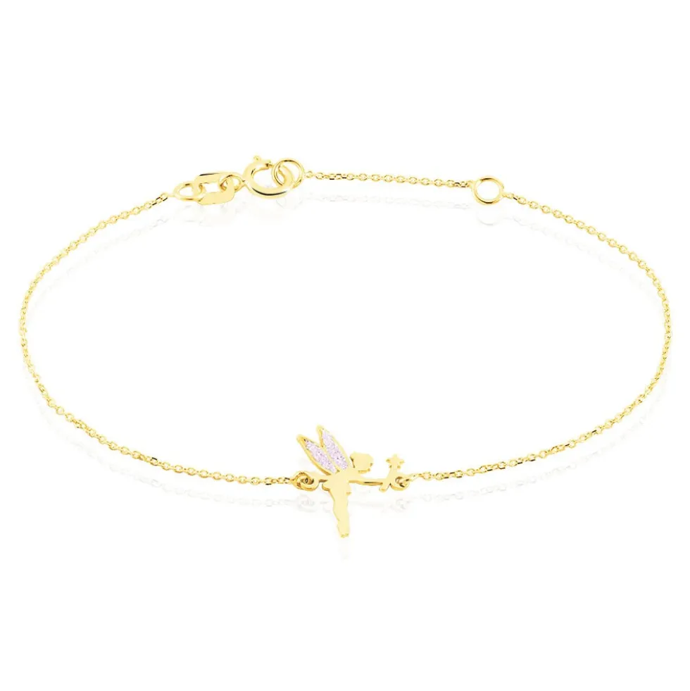 Bracelet Phillie Or Jaune