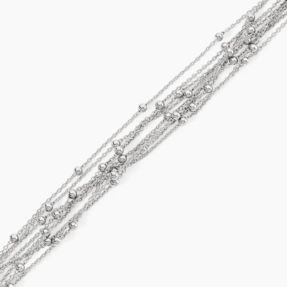 Bracelet Philou Argent Blanc