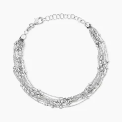 Bracelet Philou Argent Blanc