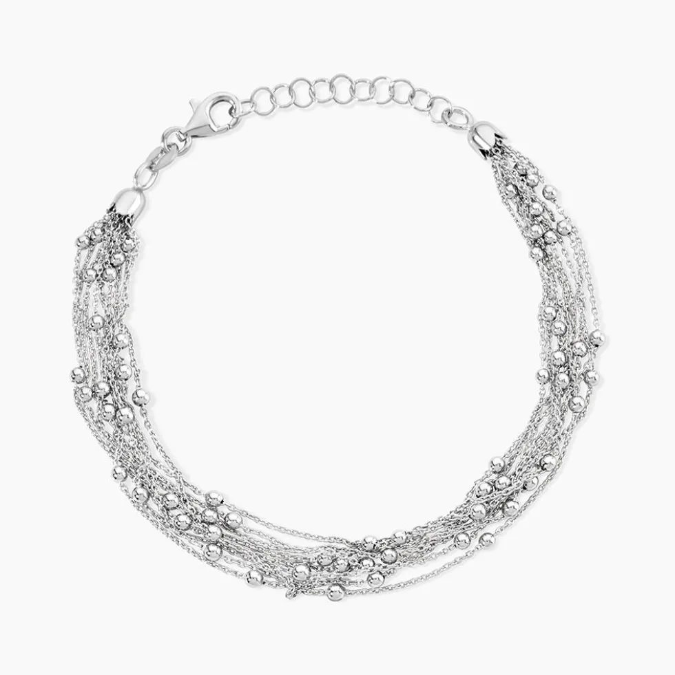 Bracelet Philou Argent Blanc