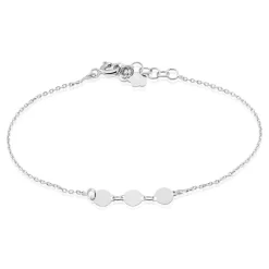 Bracelet Poenui Argent Blanc