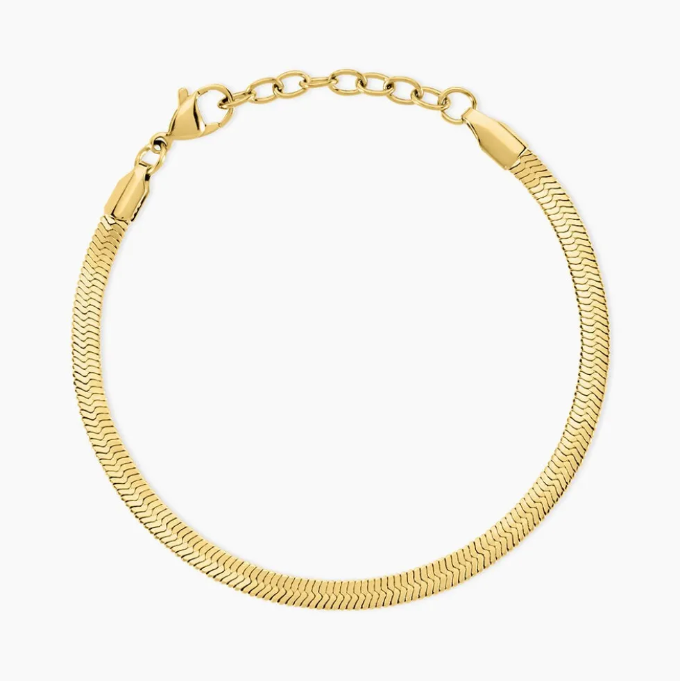 Bracelet Prestance Acier Jaune