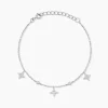 Bracelet Pricille Argent Blanc Oxyde De Zirconium