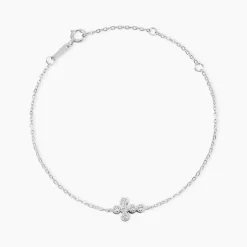 Bracelet Priscus Argent Blanc Oxyde De Zirconium