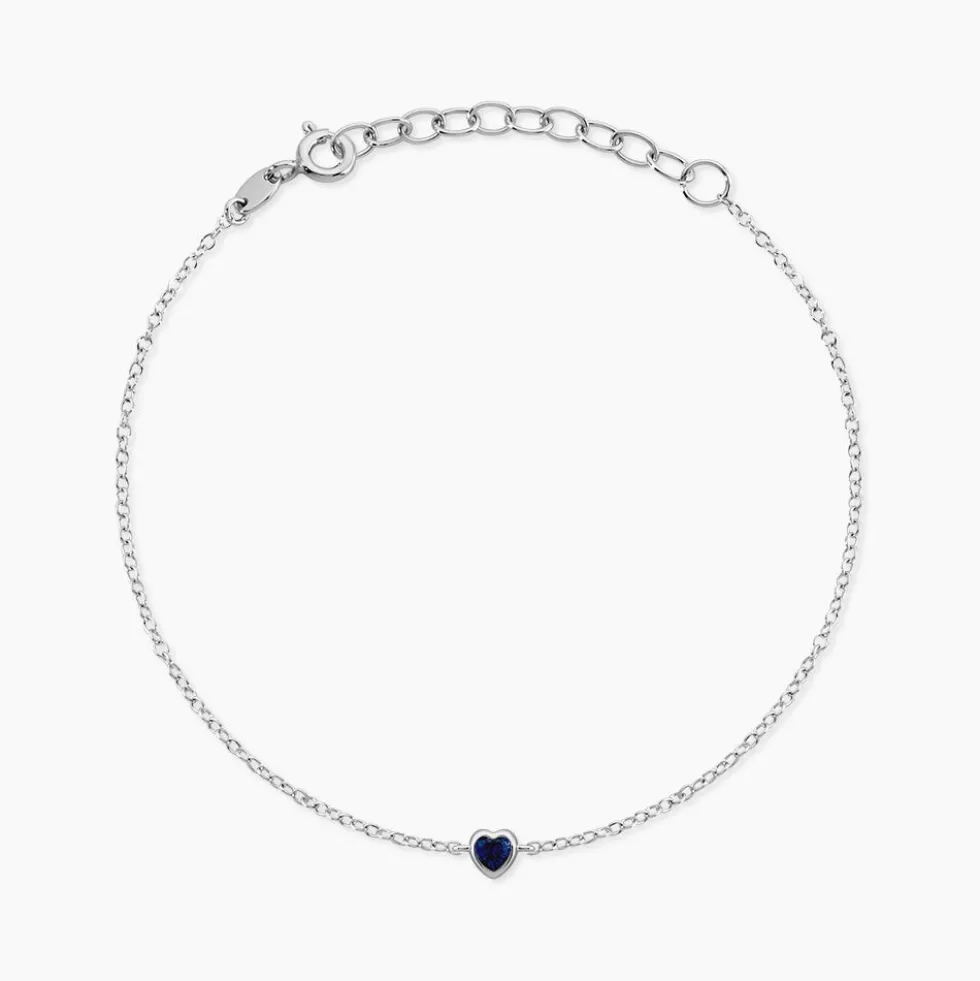 Bracelet Querida Argent Blanc Pierre De Synthese