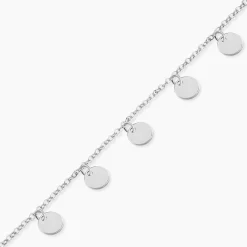 Bracelet Ragavi Argent Blanc