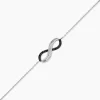 Bracelet Rejane Or Blanc Diamant
