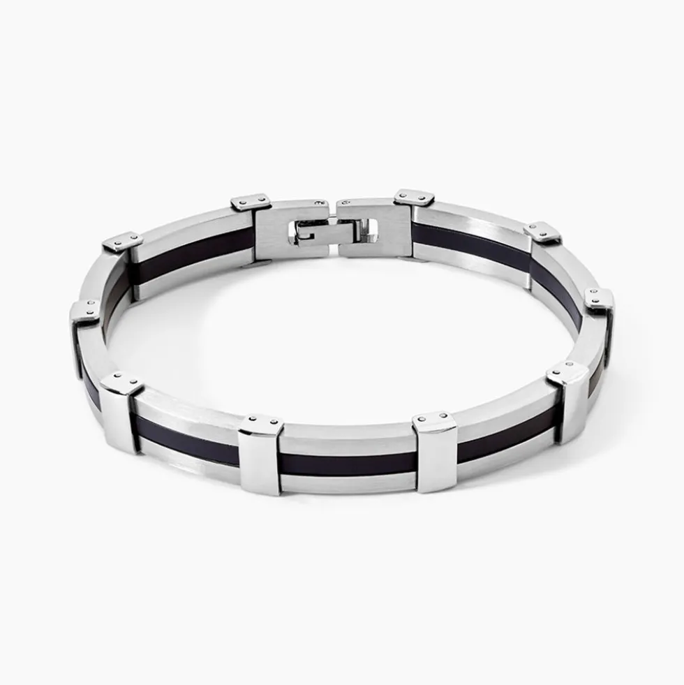 Bracelet Rene Acier Blanc