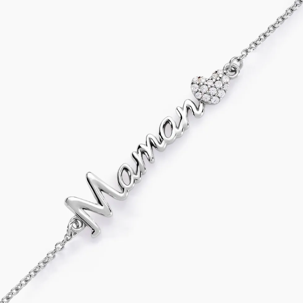 Bracelet Rera Argent Blanc Oxyde De Zirconium