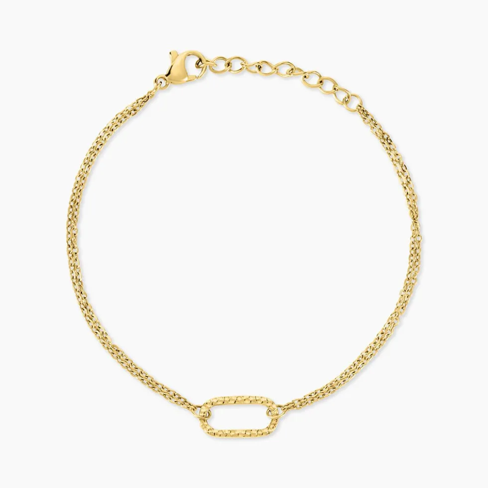 Bracelet Ria Acier Jaune