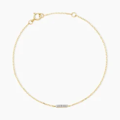 Bracelet Rosalin Or Jaune Diamant