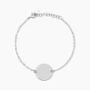 Bracelet Salematou Argent Blanc