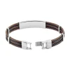 Bracelet Sawssan Or Acier Bicolore