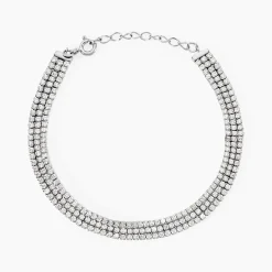 Bracelet Serenna Argent Blanc Oxyde De Zirconium