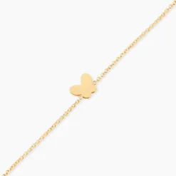 Bracelet Shaida Papillon Or Jaune