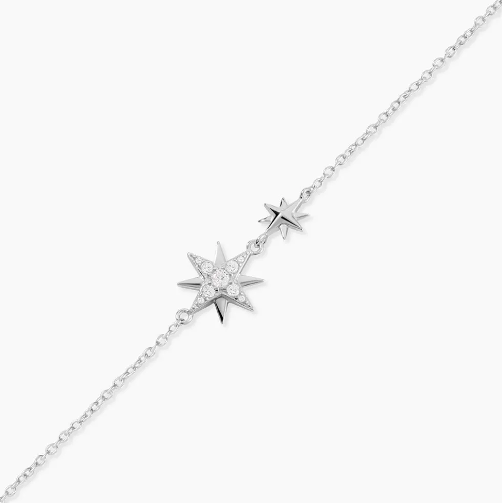 Bracelet Shanis Argent Blanc Oxyde De Zirconium