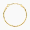 Bracelet Sloane Acier Jaune