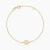 Bracelet Soleil Eternel Or Jaune