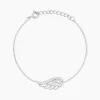 Bracelet Soliana Argent Blanc Oxyde De Zirconium